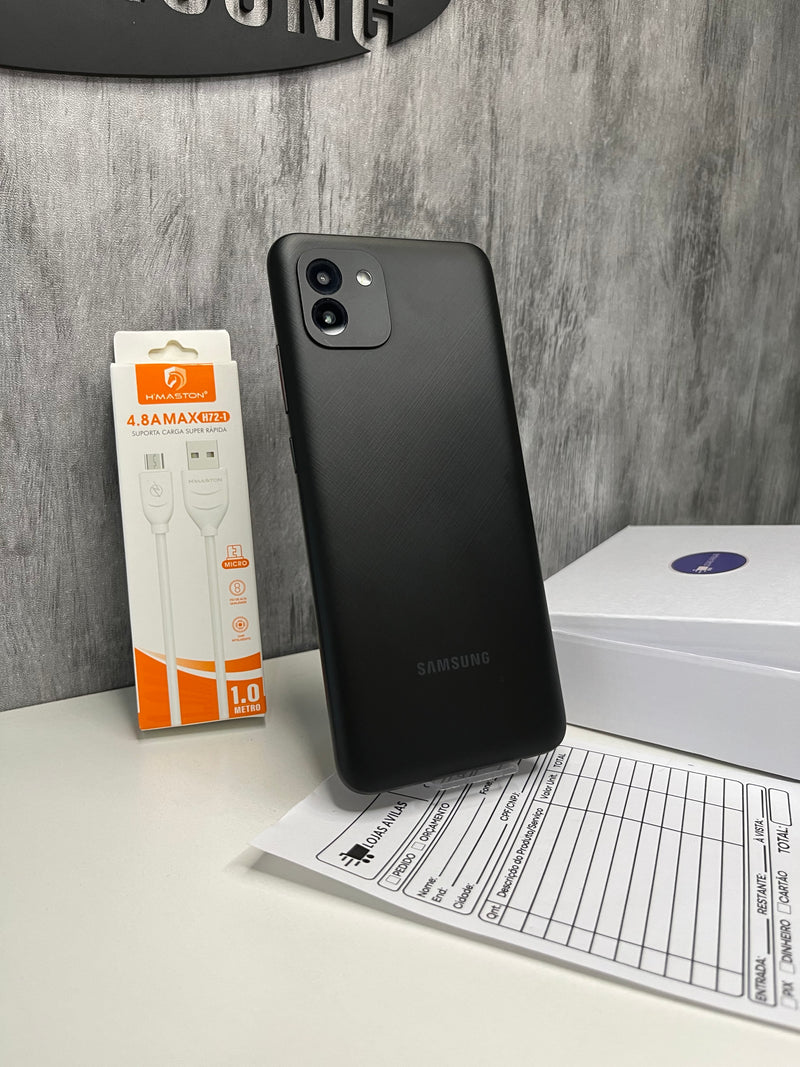 Samsung A03 64GB - (Em estoque)